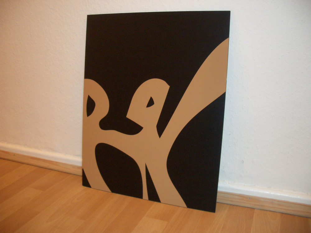 Tableau (#10) Coffee on Black