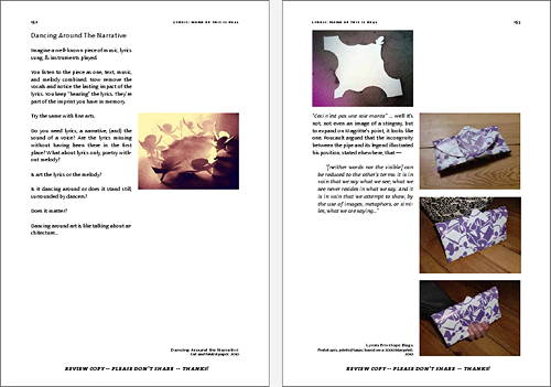 Lyrois: Page spread from the book
